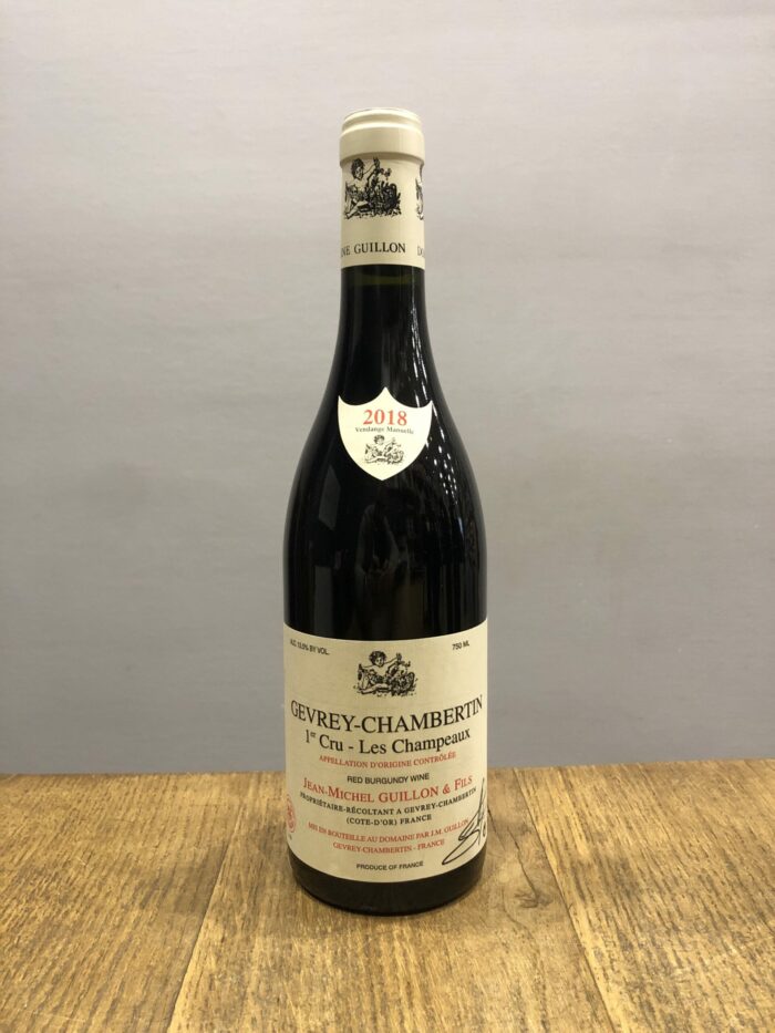 Gevrey Chambertin 1er Cru - Jean Michel Guillon & Fils - Les Champeaux 2018