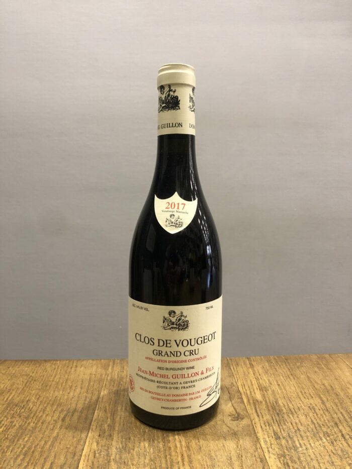 Clos de Vougeot Grand Cru - Jean Michel Guillon 2020