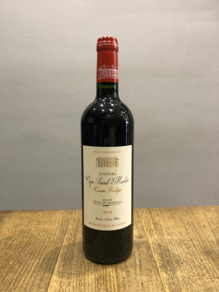 Blaye Côtes de Bordeaux - Château Cap Saint Martin - Cuvée Prestige 2019