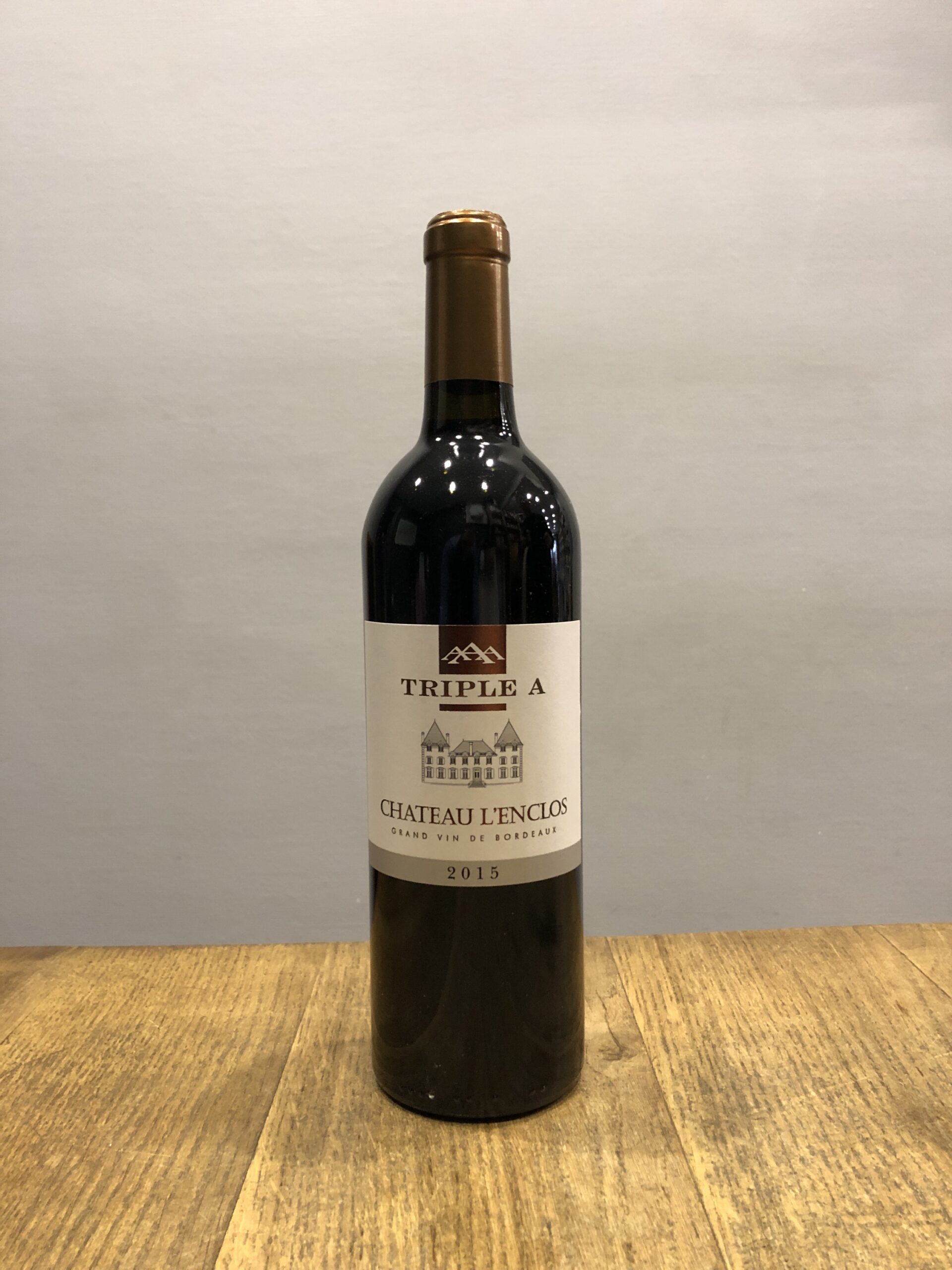 Sainte Foy Côtes de Bordeaux Château L’Enclos Triple A 2015 La