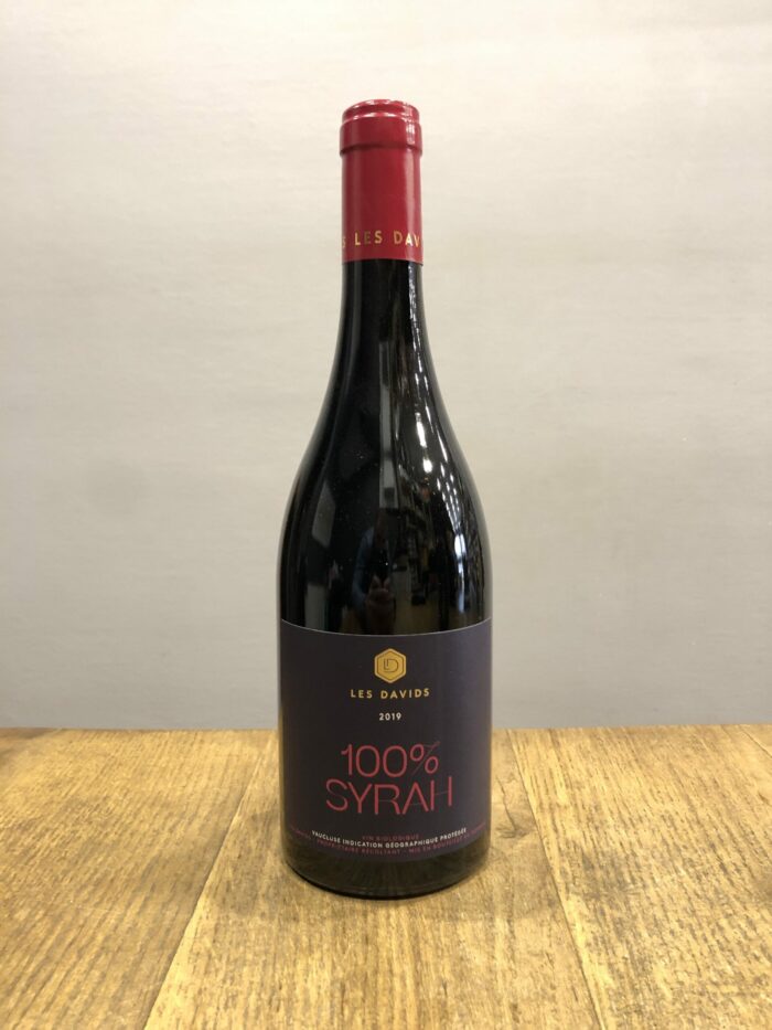 IGP Vin de Pays de Vaucluse - Les Davids - 100% Syrah 2020
